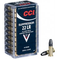 Náboje CCI .22LR Suppressor